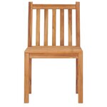 vidaXL Ensemble de salle à manger de jardin 7 pièces 180 x 90 cm en bois de teck massif