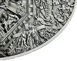 Pièce de monnaie en Argent 5 Dollars g 25 Millésime 2014 Ceilings of Heaven NANO LAST JUDGMENT