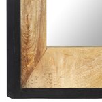 vidaXL Miroir 110x50 cm Bois de manguier massif
