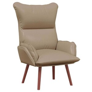 vidaXL Fauteuil relaxant Cappuccino 69 x 74 x 93 cm Faux cuir