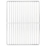Grille de BBQ vidaXL rectangulaire 40x30 cm en inox 304