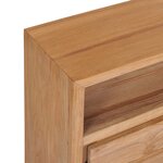 vidaXL Buffet 80x30x60 cm bois de teck massif