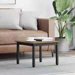 vidaXL Table basse Chêne artisan 50 x 50 x 36 cm Bois d'ingénierie