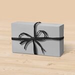 Rouleau Papier Cadeau Kraft Vergé 10x0 7m gris CLAIREFONTAINE