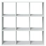 vidaXL Étagère séparatrice de pièce blanc 102x29x103 5 cm