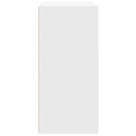 vidaXL Bibliothèque blanc 31x24x52 cm bois d'ingénierie