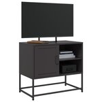 vidaXL Buffet haut vert olive 100 5x39x107 cm acier