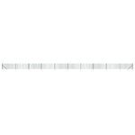vidaXL Clôture en treillis métallique et piquet d'ancrage vert 1x25 m
