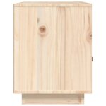 vidaXL Table de chevet 40x34x45 cm Bois de pin solide