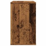 vidaXL Armoire latérale vieux bois 60x30x50 cm bois d'ingénierie