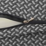 vidaXL Coussin pour le cou Gris 58 x 36 x 13 cm Polyester