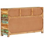 vidaXL Buffet 110x30x65 cm Bois massif de récupération