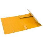 Boite De Classement Cartobox Dos 60mm Carte Lustrée - A4 - Jaune - X 10 - Exacompta
