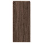 vidaXL Buffet chêne marron 45x41x93 cm bois d'ingénierie