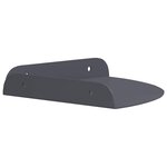 vidaXL Étagère Flottante d'Angle 4 pc Anthracite 18 x 18 x 2 cm