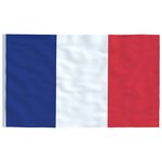 vidaXL Drapeau français 90x150 cm