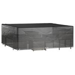 vidaXL Housses de salon de jardin 2 Pièces 16 œillets 300x300x75 cm carré
