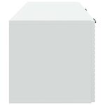 vidaXL Meuble TV mural Blanc 78 5 x 31 x 30 cm Bois d'ingénierie