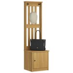 vidaXL Portemanteau SANDNES 45x40x159 5 cm bois massif pin