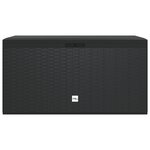 vidaXL Boîte de rangement de jardin Anthracite 114x47x60 cm