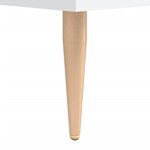 vidaXL Armoire à chaussures blanc 60x35x105 cm bois d'ingénierie