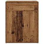 vidaXL Buffet vieux bois 60x30x75 cm bois d'ingénierie