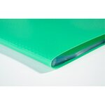 Protège-documents En Polypropylène 5/10e Opak Pochettes Cristal 100 Vues - A4 - Vert Clair - Exacompta