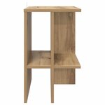 vidaXL Table basse 2 pc Chêne artisanal 40 x 30 x 49 cm