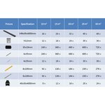 vidaXL Panneaux de terrasse solides et accessoires WPC 15 m² 4 m Noir