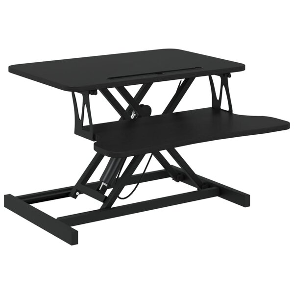 vidaXL Bureau de travail réglable 60x40x(13-41 5) cm Acier et bois