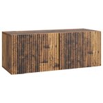 vidaXL Meuble TV mural Bois ancien 78 5 x 31 x 30 cm Bois d'ingénierie