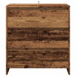 vidaXL Buffet vieux bois 70x41x75 cm bois d'ingénierie