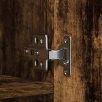 vidaXL Cabinet à chaussures avec porte Multicolore 80 x 35.5 x 180 cm