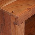 vidaXL Étagère Marron 80 x 30 x 110 cm Bois d'Acacia Massif