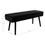 House Nordic Banc Lyla Noir