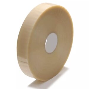 Ruban adhésif PET 85  recyclé – paquet de 4 rouleaux 75 mm x 1500 m transparent 19 µ réduction matière plastique – Bulteau Systems