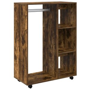 vidaXL Garde-robe Chêne fumé 80x40x110 cm Bois d'ingénierie