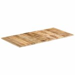 vidaXL Dessus de table bois de manguier solide 15-16 mm 120x60 cm