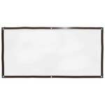 vidaXL Couverture pour plantes Transparent 1 x 2 m PE