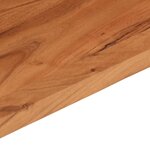 vidaXL Dessus de table 80x30x3 8 cm rectangulaire bois massif d'acacia