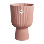 Pot de fleur Vibes Fold Coupe - Rose Ø 29.5 x hauteur 45 cm - Intérieur 100  recyclé