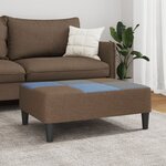 vidaXL Repose-pied patchwork 77x55x31 cm tissu