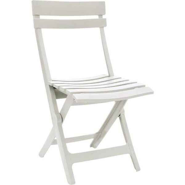 Chaise Miami pliante blanc