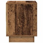 vidaXL Table de nuit Bois ancien 45 x 34 x 44 cm Bois d'ingénierie