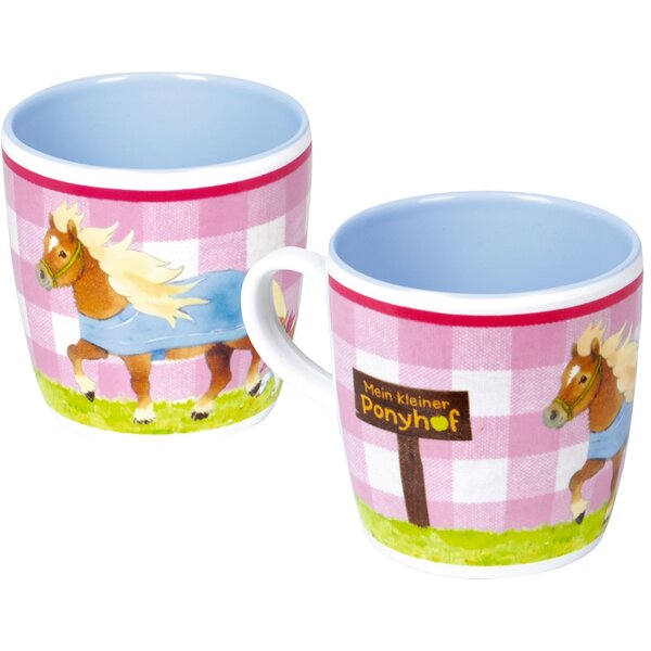 Coppenrath Verlag 13339 - Tasse en Mélamine Mein kleiner Ponyhof