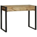 vidaXL Coiffeuse Marron 100 x 50 x 75 cm Bois de manguier massif