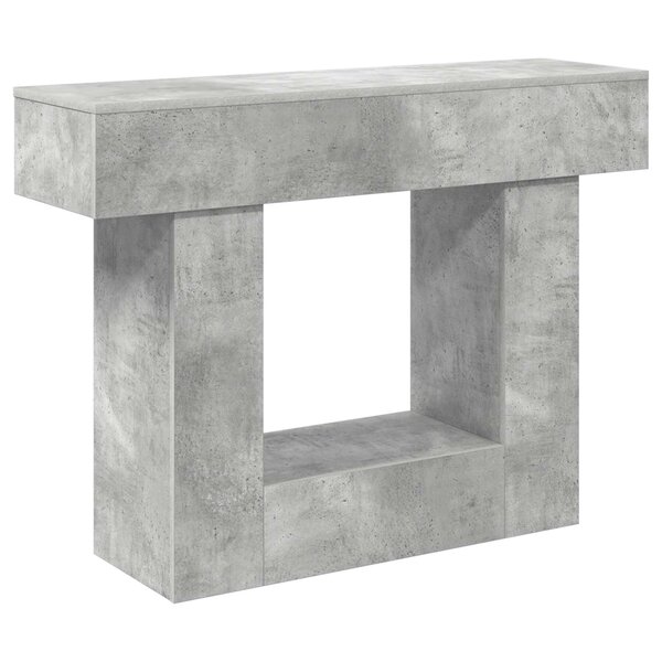 vidaXL Gris Béton 101 x 30 x 74 cm