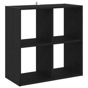 Bibliothèque vidaXL Chêne Noir 68 5x32x68 5 cm Bois d'ingénierie