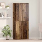 vidaXL Meuble Bois Ancien 70 x 35 x 180 cm Bois d'ingénierie