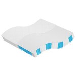 vidaXL Matelas à ressorts ensachés dureté moyenne 200x200 cm